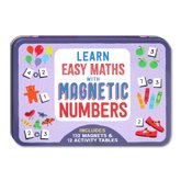 Learn Easy Maths with Magnetic Numbers (includes 132 magnets & 12 activity tables)