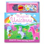 Magical Unicorns Magnetic Story and Play Scene Book