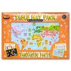Help With Homework Fantastic Facts Table Mat Pack (4 Wipe-Clean Learning Table Mats)
