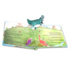 Popup Book T-Rex di Mana? (ada banyak popup dino yg super keren)