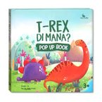 Popup Book T-Rex di Mana? (ada banyak popup dino yg super keren)