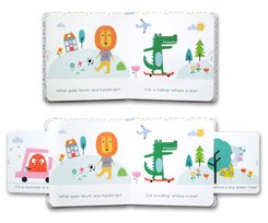 Tiny Town Words A Pull-the-tab Board Book (Pull the tabs to reveal the answers)
