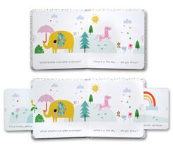 Tiny Town Words A Pull-the-tab Board Book (Pull the tabs to reveal the answers)