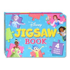 Disney Jigsaw Book (4 54 - piece jigsaw to complete)