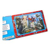 Marvel Spiderman Jigsaw Book (4 54 - piece jigsaw to complete)