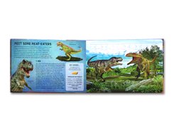 Deluxe Jigsaw Book The Life Of Dinosaurs With Four 96-Piece Jigsaws