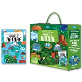 Travel, Learn and Explore â€“ Wonder of Nature (Oval Puzzle 200 Pieces + 32 Special Figures + Poster and a 32-Page Book!)