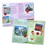 Travel, Learn and Explore â€“ Wonder of Nature (Oval Puzzle 200 Pieces + 32 Special Figures + Poster and a 32-Page Book!)
