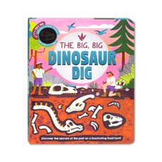 The Big, Big Dinosaur Dig - with heat-change patches 