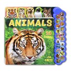 ANIMALS Tabbed Sound Board Book With 20 Sounds and Fun Facts!