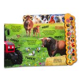 FARM Tabbed Sound Board Book With 20 Sounds and Fun Facts!