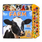 FARM Tabbed Sound Board Book With 20 Sounds and Fun Facts!