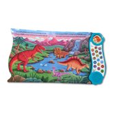 Mega Sounds Noisy Dinosaurs Board Book with 18 Dino Sounds