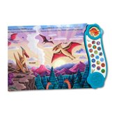 Mega Sounds Noisy Dinosaurs Board Book with 18 Dino Sounds