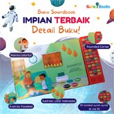 Buku Bersuara Juz Amma : Impian Terbaik (Ada 39 Tombol Suara Surah Juz 30 & Include Kabel USB Type-C)