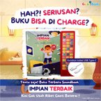Buku Bersuara Juz Amma : Impian Terbaik (Ada 39 Tombol Suara Surah Juz 30 & Include Kabel USB Type-C)