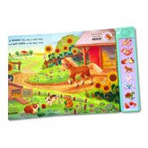 Kittens, Puppies and more Cute Pets Super Sound Book with 8 sound Play the song and sing along!