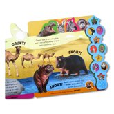 Incredible Animals Tabbed Sound Board Book with 10 Animals Sounds & Discover the Biggest, Fastest and strangest creature on the planet!