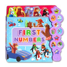 First Numbers Tabbed Sound Board Book With 10 Sounds
