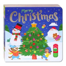 Merry Christmas Push Pull Slide Board Book