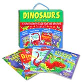 Dinosaurs Activity Pack 4 Awesome Books and Over 300 Stickers