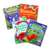 Dinosaurs Activity Pack 4 Awesome Books and Over 300 Stickers
