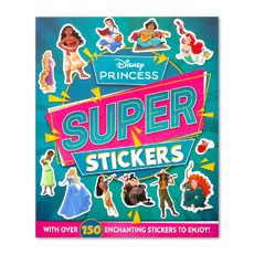 Disney Princess Super Stickers with over 150 enchanting stickers to enjoy!