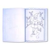 Santa's Activity Bag Over 100 Stickers (2 Festive Books and 4 Colour Pencils)