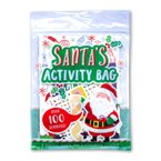 Santa's Activity Bag Over 100 Stickers (2 Festive Books and 4 Colour Pencils)