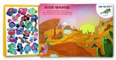 Mega Machines - Super Stickers Board Book (with reusable stickers - paste the stickers again & again)