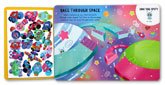 Mega Machines - Super Stickers Board Book (with reusable stickers - paste the stickers again & again)