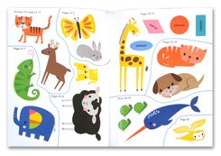 Animals Big Stickers For Little Hands - Sticker Activity Books