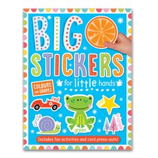 Colours and Shapes Big Stickers For Little Hands - Sticker Activity Books