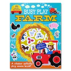 Busy Play Farm A Sticker Activity Play Scene Book