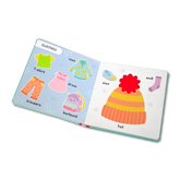 Illustrated Touch and Feel First Words Board Book