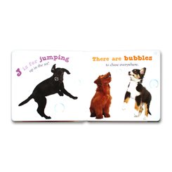 P is For Puppy Touch and Feel Board Book - (A Book of Cuddly Puppies to Share With Your Baby)