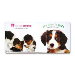 P is For Puppy Touch and Feel Board Book - (A Book of Cuddly Puppies to Share With Your Baby)