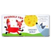 Priddy Books Alphaprints Rocky Raccoon and Other Woodland Friends Board Book with Googly Moving Eyes