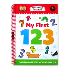 Help with Homework - My First 123 Wipe-Clean Learning Book with Pen