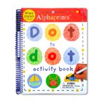 Priddy Books Alphaprints Dot to Dot Activity Book (Wipe Clean With Pen)