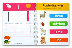 Priddy Books Lowercase Alphabet Wipe Clean Activities Book With Pen & Flash cards