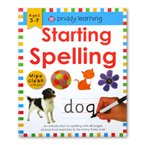 Priddy Learning Simple Spelling Wipe Clean Book With Pen