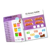Priddy Books Times Tables Wipe Clean Activities Book With Pen & Flash cards (Ages 6+)