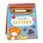 Tiny Tots Letters Wipe Clean (includes a wipe-clean pen)
