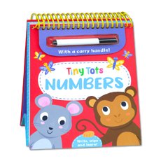Tiny Tots Numbers Wipe Clean (includes a wipe-clean pen)
